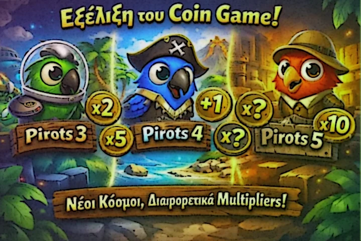 Η εξέλιξη του Coin Game στη σειρά Pirots με έμφαση στο Lost in Space