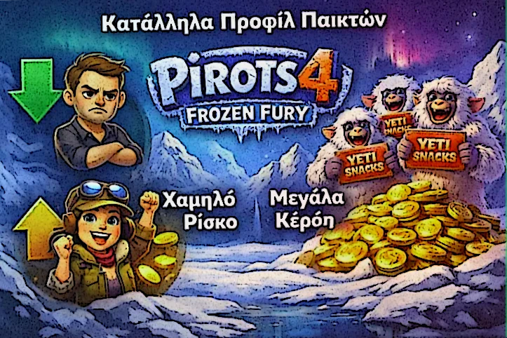 Προφίλ παικτών για τους οποίους ταιριάζει το Pirots 4 Frozen Fury στην ελληνική αγορά
