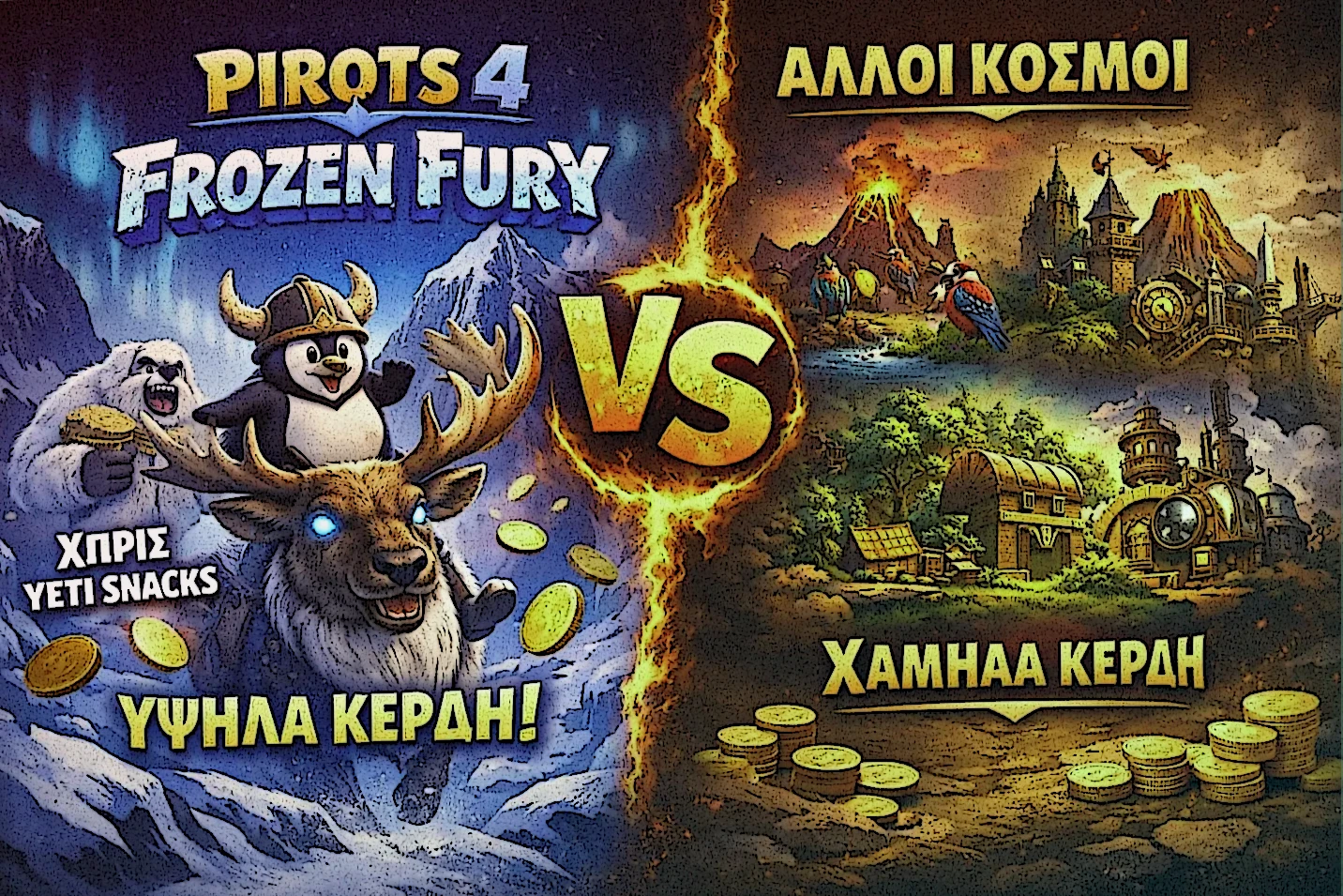 Σύγκριση του Frozen Fury με τους άλλους κόσμους της P4 τριλογίας και τις λογικές multiplier