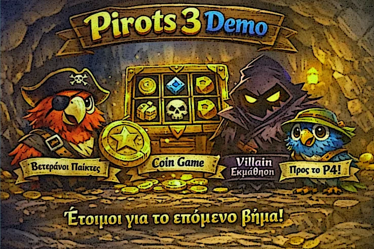 Προφίλ παικτών που χρησιμοποιούν το Pirots 3 demo για εξοικείωση με το πλέγμα 6x7 και μετάβαση σε πραγματικό παιχνίδι