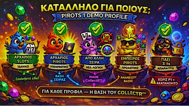 Οδηγός προφίλ παικτών που ωφελούνται περισσότερο από τη δωρεάν δοκιμή του Pirots demo